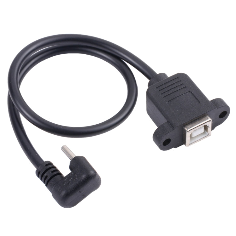 Cavo connettore femmina da USB-C/tipo C maschio a tipo B con porta di stampa quadrata, Type-C to B-type Square
