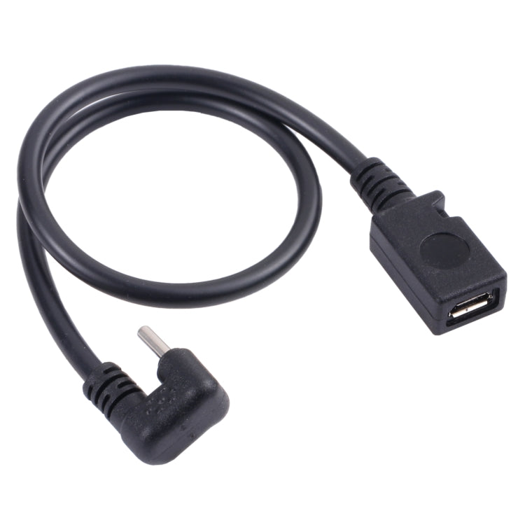 Cavo prolunga USB-C maschio a Micro USB femmina 25 cm