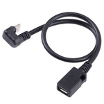 Cavo prolunga USB-C maschio a Micro USB femmina 25 cm