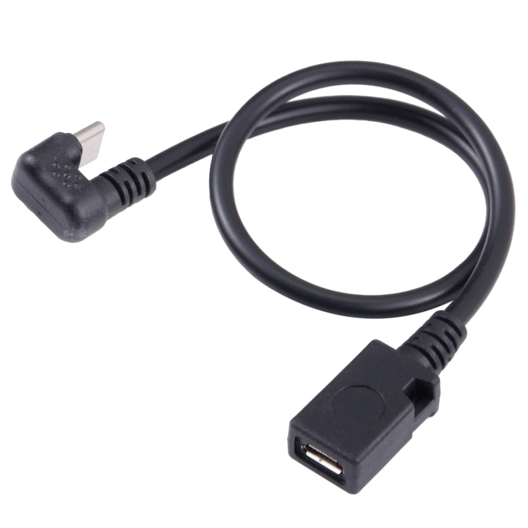 Cavo prolunga USB-C maschio a Micro USB femmina 25 cm