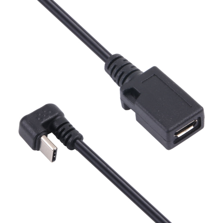 Cavo prolunga USB-C maschio a Micro USB femmina 25 cm