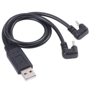Cavo USB-C/Type-C maschio + micro USB maschio a USB a forma di U, Type-C + Micro USB to USB