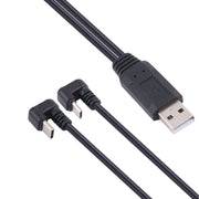 Cavo USB-C/Type-C maschio + micro USB maschio a USB a forma di U, Type-C + Micro USB to USB