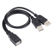 Cavo USB femmina a 2 USB maschio, lunghezza: circa 30 cm