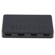 Splitter box HDMI 3D 4K, 1 ingresso x 4 uscite, alimentazione USB