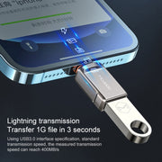 Adattatore USB 3.0 OTG MCDODO 8 Pin