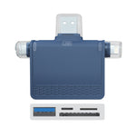 Docking station multifunzione NK-939C 3 in 1 da USB a USB-C / Type-C + 8PIN