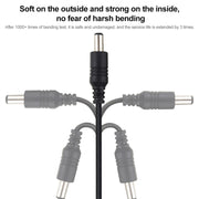 Cavo di prolunga per spina di alimentazione CC femmina-maschio da 1 m 22 AWG 5,5 x 2,1 mm per laptop, 1m 5.5 x 2.1mm