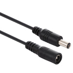 Cavo di prolunga per spina di alimentazione CC femmina-maschio da 2 m 22 AWG 5,5 x 2,1 mm per laptop, 2m 5.5 x 2.1mm