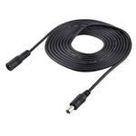 Cavo di prolunga per spina di alimentazione CC femmina-maschio da 2 m 22 AWG 5,5 x 2,1 mm per laptop, 2m 5.5 x 2.1mm