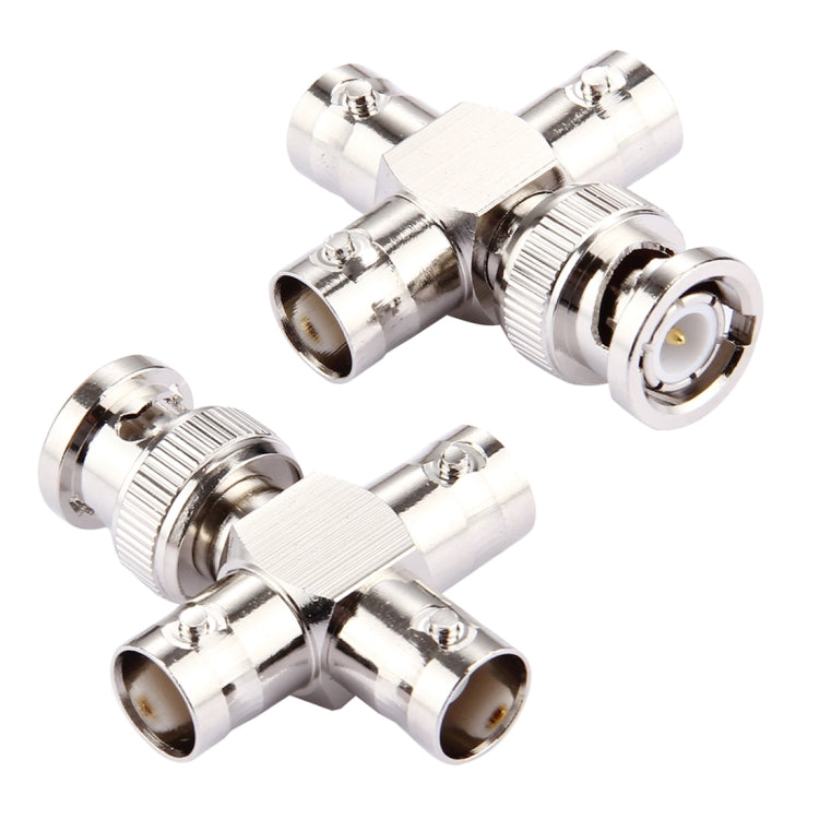 Adattatore BNC maschio a 3 BNC femmina tipo croce