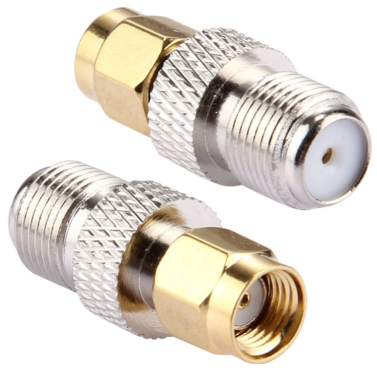 2 connettori F femmina a RP-SMA maschio, 2Pcs F Female to RP-SMA Male