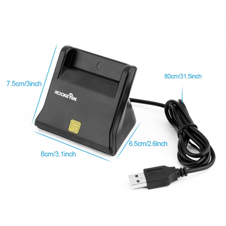 Lettore di smart card con chip SIM ROCKETEK SCR2 CAC ID, SCR2