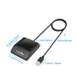 Lettore di smart card con chip SIM ROCKETEK RT-SCR4 CAC, RT-SCR4