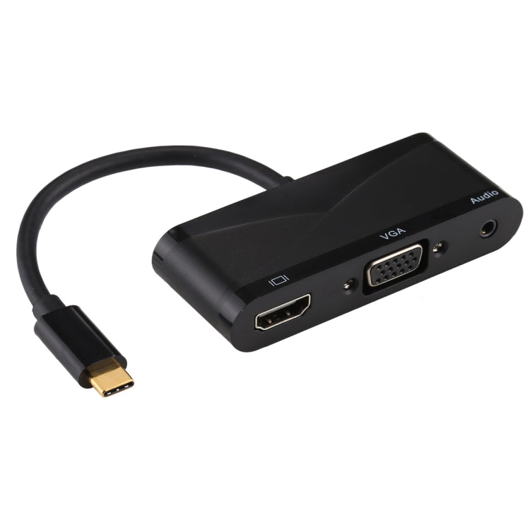 Adattatore USB-C a 4K HDMI, VGA e audio 3,5 mm