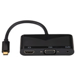 Adattatore USB-C a 4K HDMI, VGA e audio 3,5 mm