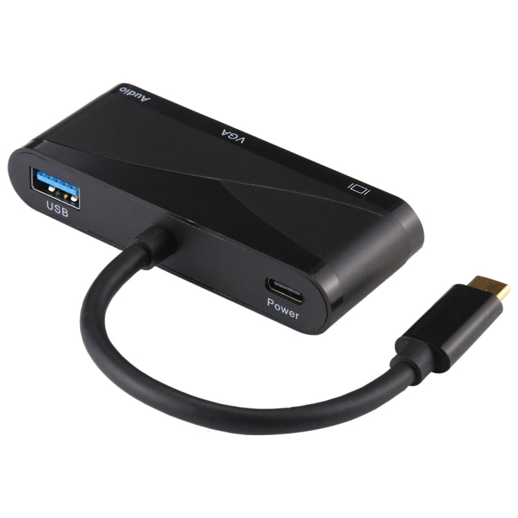 Adattatore USB-C a 4K HDMI, VGA e audio 3,5 mm