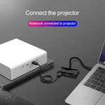 Adattatore USB-C a 4K HDMI, VGA e audio 3,5 mm