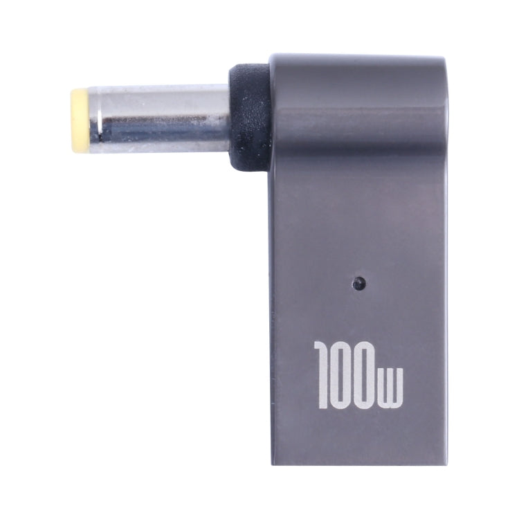 Adattatore di ricarica per computer da USB-C/Tipo-C da 100 W femmina a DC 5,5x1,7 mm maschio per Acer, Type-C Female to DC 5.5x1.7mm Male
