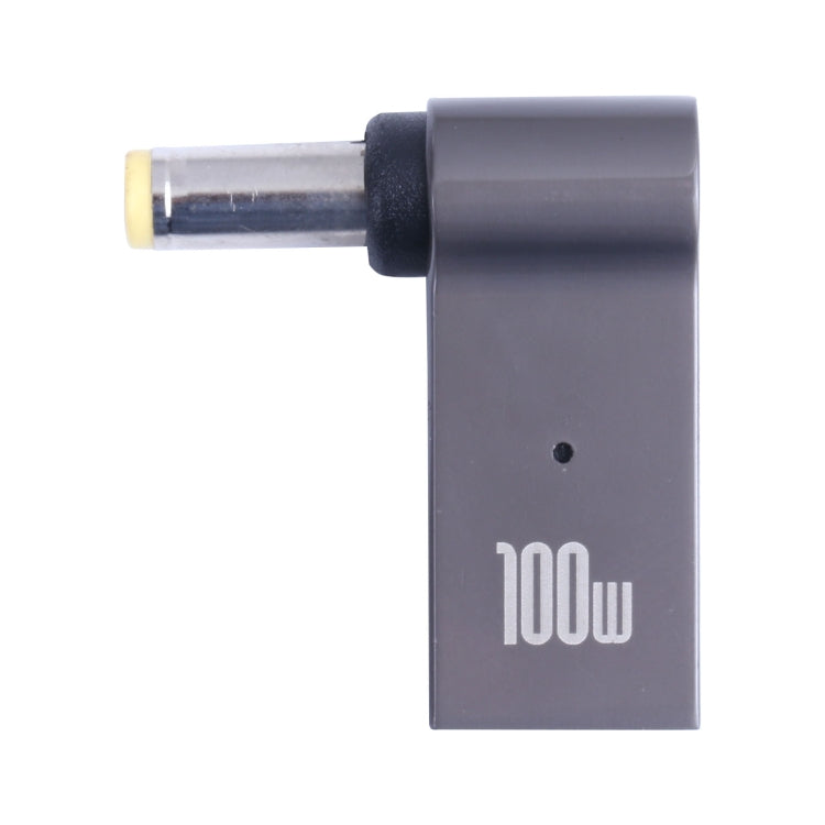 Adattatore di ricarica per computer da USB-C/Type-C femmina a DC 5,5 x 2,5 mm maschio da 100 W per Lenovo, Type-C Female to DC 5.5x2.5mm Male