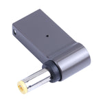 Adattatore di ricarica per computer da USB-C/Type-C femmina a DC 5,5 x 2,5 mm maschio da 100 W per Lenovo, Type-C Female to DC 5.5x2.5mm Male