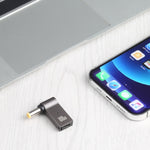 Adattatore di ricarica per computer da USB-C/Type-C femmina a DC 5,5 x 2,5 mm maschio da 100 W per Lenovo, Type-C Female to DC 5.5x2.5mm Male