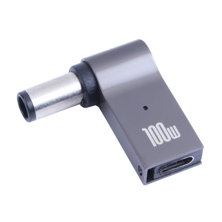 Adattatore di ricarica per computer da USB-C/Tipo-C da 100 W femmina a DC 7,4x0,6 mm maschio per HP, Type-C Female to DC 7.4x0.6mm Male(for HP)