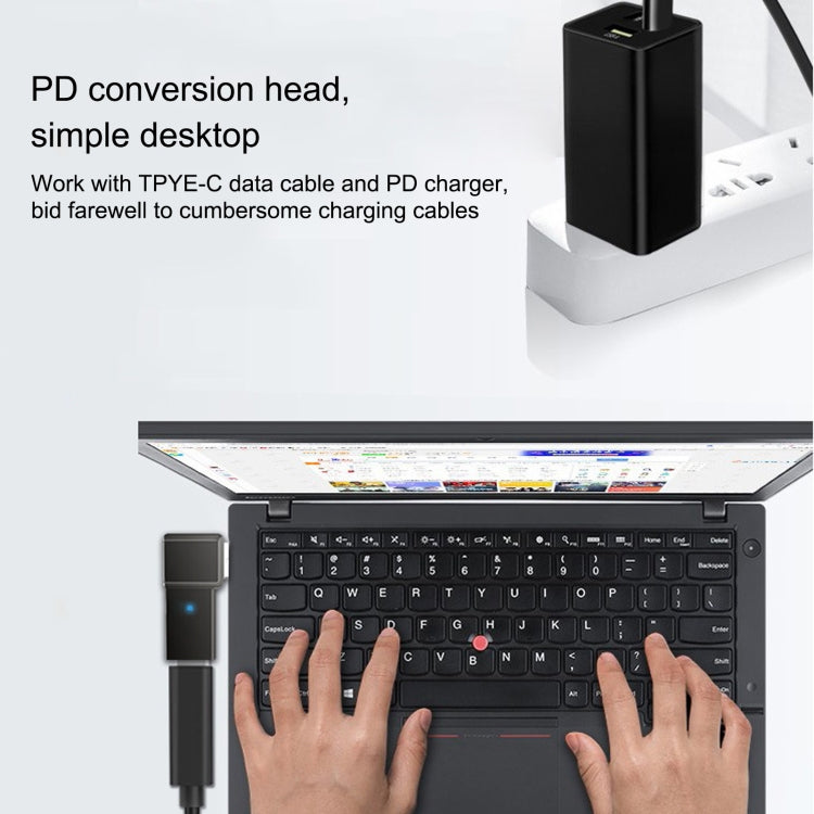 Adattatore USB-C femmina a Big Square 100W per Lenovo