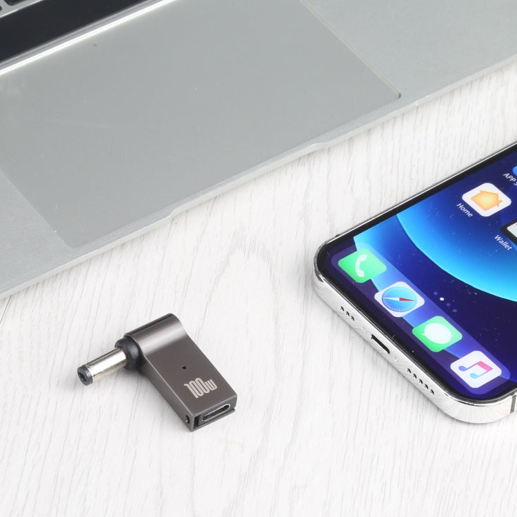 Adattatore USB-C femmina a DC 5,5x2,1 mm maschio 100W