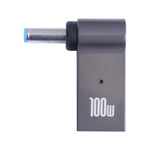 Adattatore di ricarica per computer da USB-C/Type-C femmina a DC 4,5x3,0 mm maschio da 100 W per HP, Type-C to DC 4.5x3.0mm
