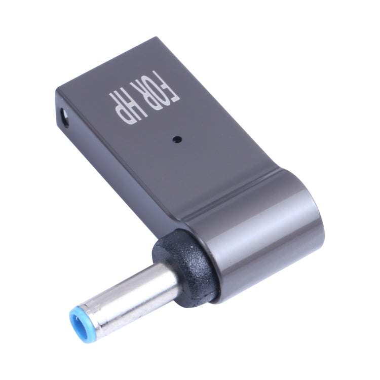 Adattatore di ricarica per computer da USB-C/Type-C femmina a DC 4,5x3,0 mm maschio da 100 W per HP, Type-C to DC 4.5x3.0mm
