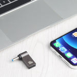 Adattatore di ricarica per computer da USB-C/Type-C femmina a DC 4,5x3,0 mm maschio da 100 W per HP, Type-C to DC 4.5x3.0mm
