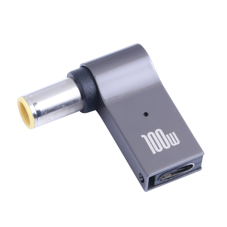 Adattatore di ricarica per computer da USB-C/Tipo-C da 100 W femmina a DC 7,9x5,0 mm maschio per Lenovo, Type-C Female to DC 7.9x5.0mm Male