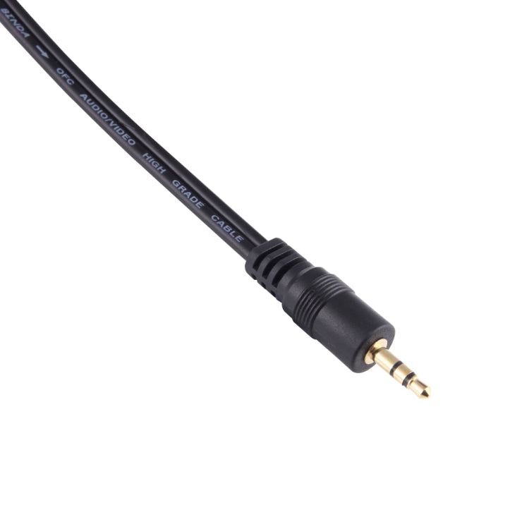 30cm CANNON XLR Male Audio Connector Adapter Cable with Metal Head 3.5mm Male to 3 Pin 3.5mm Male