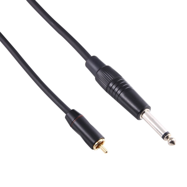 30cm Metal Head 6.35mm Male Audio Connector Adapter Cable for Mixing Console