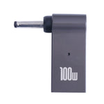 Adattatore di ricarica per computer da USB-C/Type-C femmina a DC 3,0x1,1mm maschio da 100 W per Acer, Type-C Female to DC 3.0x1.1mm Male