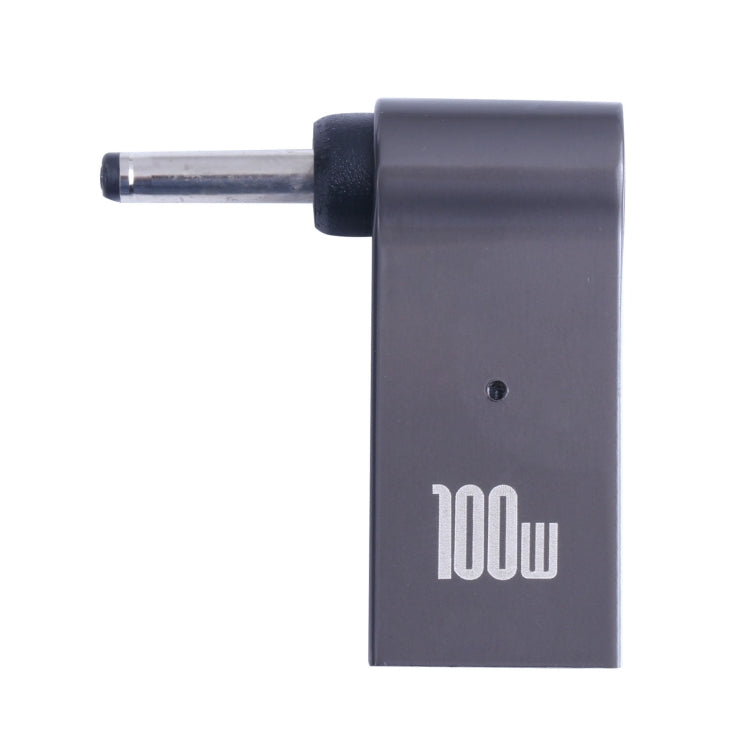 Adattatore di ricarica per computer da USB-C/Type-C femmina a DC 3,0x1,1mm maschio da 100 W per Acer, Type-C Female to DC 3.0x1.1mm Male
