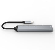C-805 Adattatore per lettore di schede 5 in 1 da USB-C/Tipo-C a 3 USB 3.0 + TF/SD, C-805