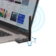 EDUP EP-AC1635 Antenna 2dBi per adattatore Ethernet USB wireless 11AC dual band da 600Mbps per laptop/PC, EP-AC1635