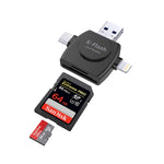 Lettore schede SD 3 in 1 X-Flash R01 per schede SD e TF