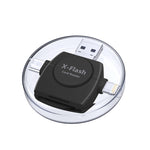 Lettore schede SD 3 in 1 X-Flash R01 per schede SD e TF