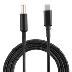 Cavo ricarica nylon 7,9x5,0 mm a USB-C 1,7 m 100W