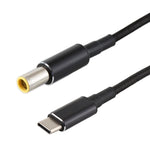 Cavo ricarica nylon 7,9x5,0 mm a USB-C 1,7 m 100W