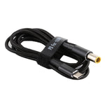 Cavo ricarica nylon 7,9x5,0 mm a USB-C 1,7 m 100W
