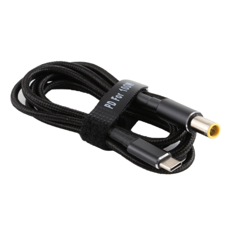 Cavo ricarica nylon 7,9x5,0 mm a USB-C 1,7 m 100W