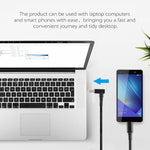 Cavo ricarica USB-C 100W 1,7 m con trama in nylon
