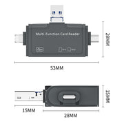 Lettore di schede USB 2.0 7 in 1