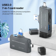 Lettore di schede USB 2.0 7 in 1