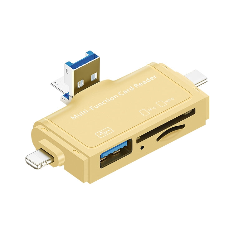 Lettore di schede USB 2.0 7 in 1 compatibile PC e smartphone