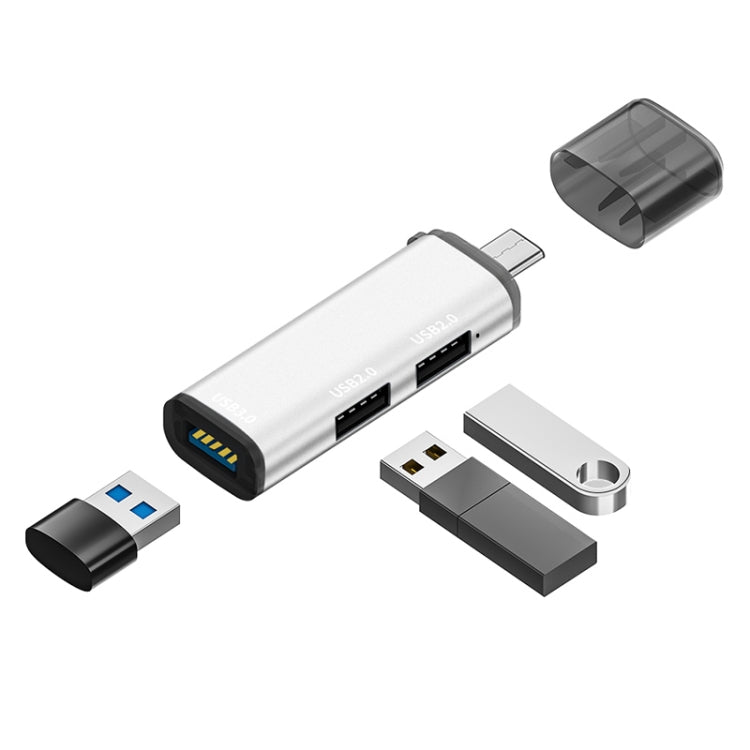 ADS-302C Docking station HUB multifunzione tipo C/USB-C 3 in 1, ADS-302C